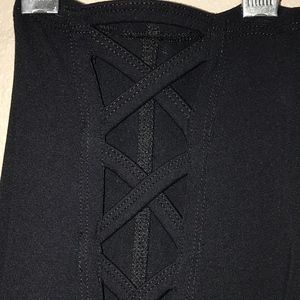 Lattice detail leggings